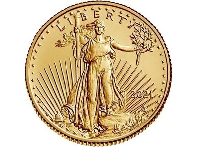 New, 2022 1/10 oz Canadian Gold Maple Le