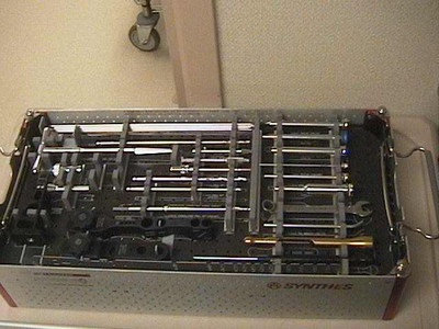 Synthes Titanium Solid Humeral Nail Set