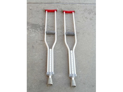 Guardian Aluminum Adjustable Hght Crutch