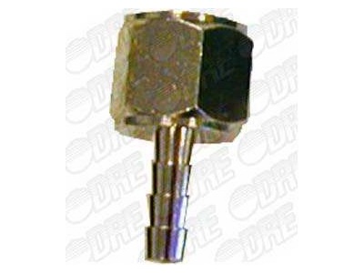 Diss-style 1/4 male fitting for nitrous oxide hose