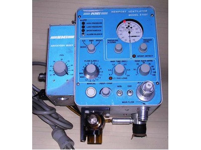 Ventilator by Newport Medical Instrument