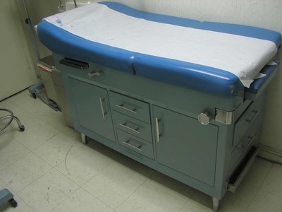 Exam table